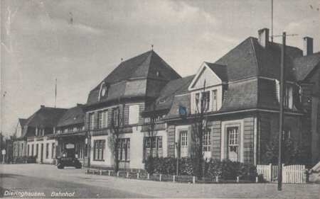 Der Dieringhausener Bahnhof 1939