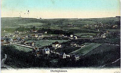 Postkarte Dieringhausen 1907
